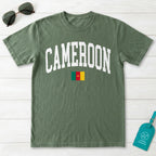 Cameroon Collegiate Flag T-Shirt