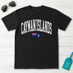 Cayman Islands Collegiate Flag T-Shirt