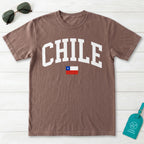 Chile Collegiate Flag T-Shirt