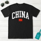 China Collegiate Flag T-Shirt
