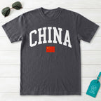 China Collegiate Flag T-Shirt