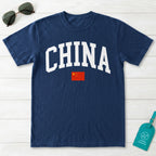 China Collegiate Flag T-Shirt