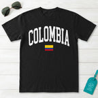 Colombia Collegiate Flag T-Shirt
