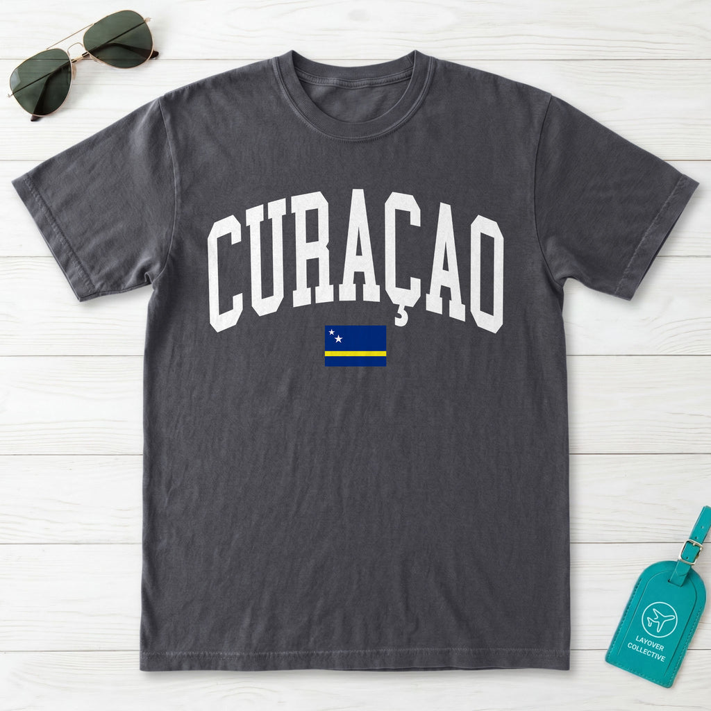 Curaçao Collegiate Flag T-Shirt