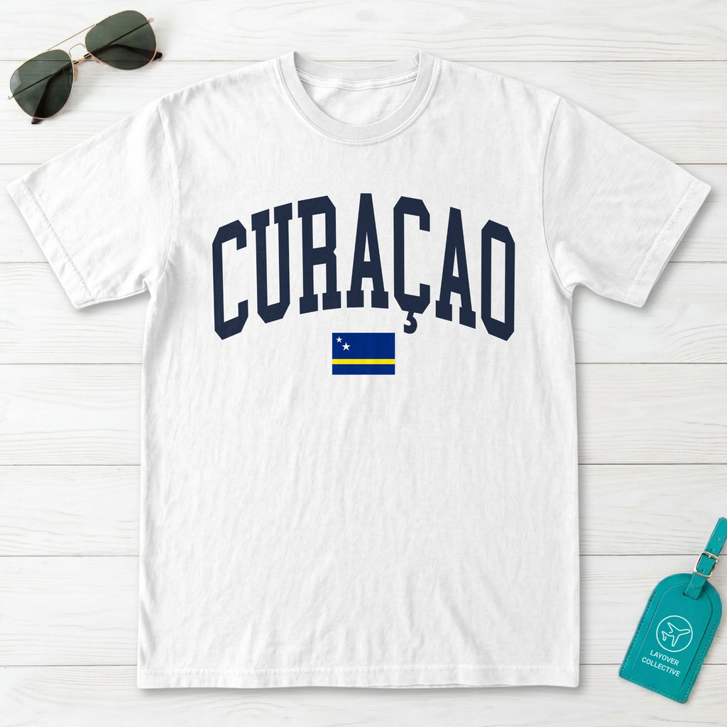 Curaçao Collegiate Flag T-Shirt