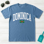 Dominica Collegiate Flag T-Shirt