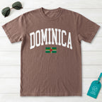 Dominica Collegiate Flag T-Shirt