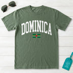 Dominica Collegiate Flag T-Shirt