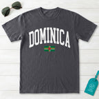 Dominica Collegiate Flag T-Shirt