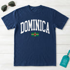 Dominica Collegiate Flag T-Shirt