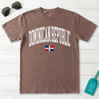 Dominican Republic Collegiate Flag T-Shirt