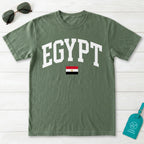 Egypt Collegiate Flag T-Shirt
