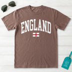 England Collegiate Flag T-Shirt
