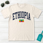 Ethiopia Collegiate Flag T-Shirt