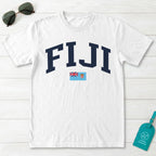Fiji Collegiate Flag T-Shirt
