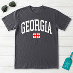 Georgia Collegiate Flag T-Shirt