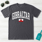 Gibraltar Collegiate Flag T-Shirt