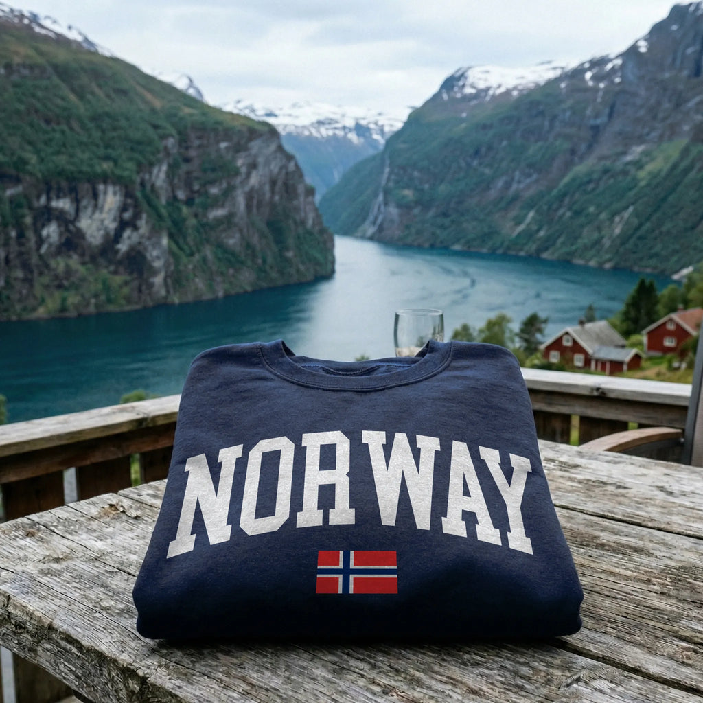 Norway Collegiate Flag Sweatshirt
