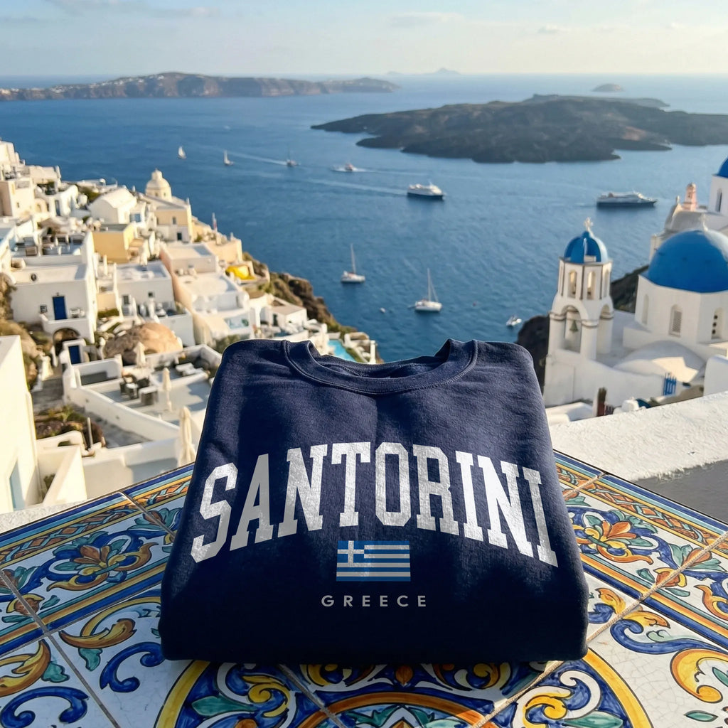 Santorini Collegiate Sweatshirt