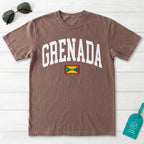 Grenada Collegiate Flag T-Shirt