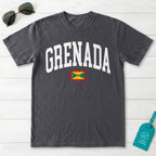 Grenada Collegiate Flag T-Shirt