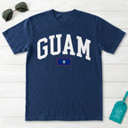 Guam Collegiate Flag T-Shirt