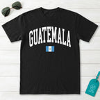 Guatemala Collegiate Flag T-Shirt