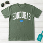 Honduras Collegiate Flag T-Shirt