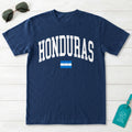 Honduras Collegiate Flag T-Shirt