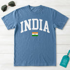 India Collegiate Flag T-Shirt