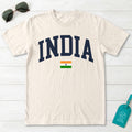 India Collegiate Flag T-Shirt