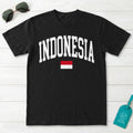Indonesia Collegiate Flag T-Shirt