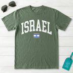 Israel Collegiate Flag T-Shirt