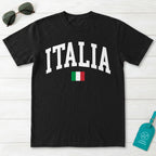 Italia Collegiate Flag T-Shirt