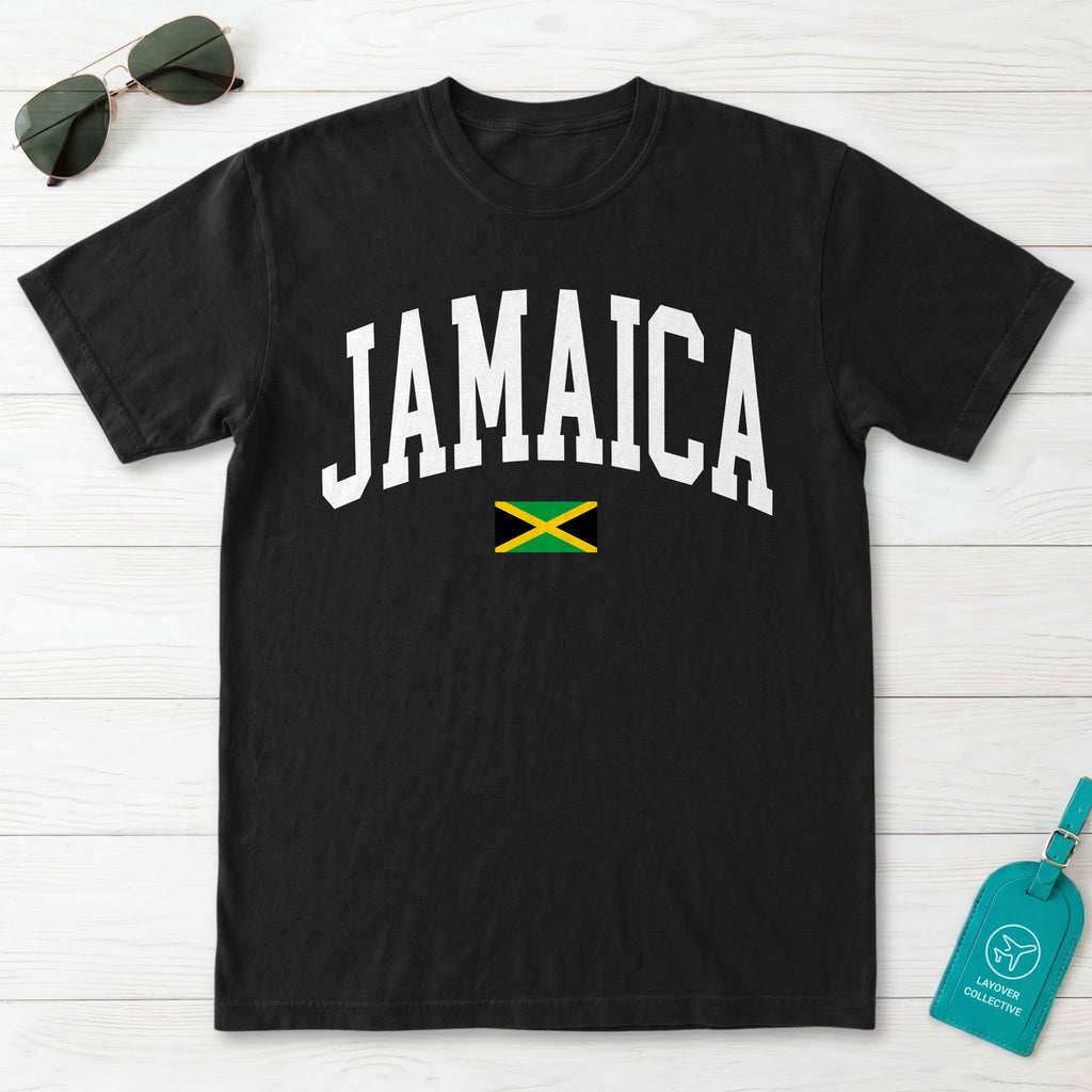 Jamaica Collegiate Flag T-Shirt