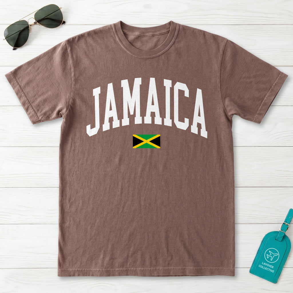 Jamaica Collegiate Flag T-Shirt