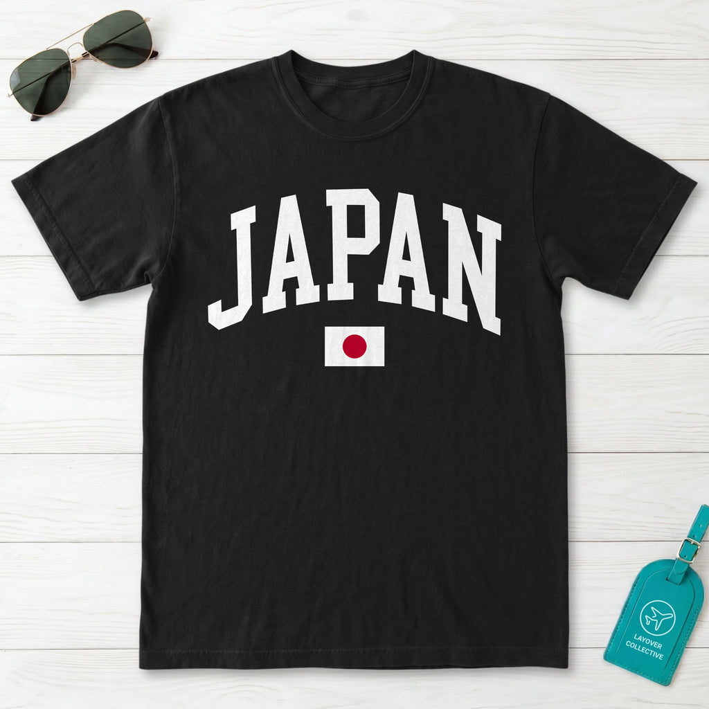 Japan Collegiate Flag T-Shirt