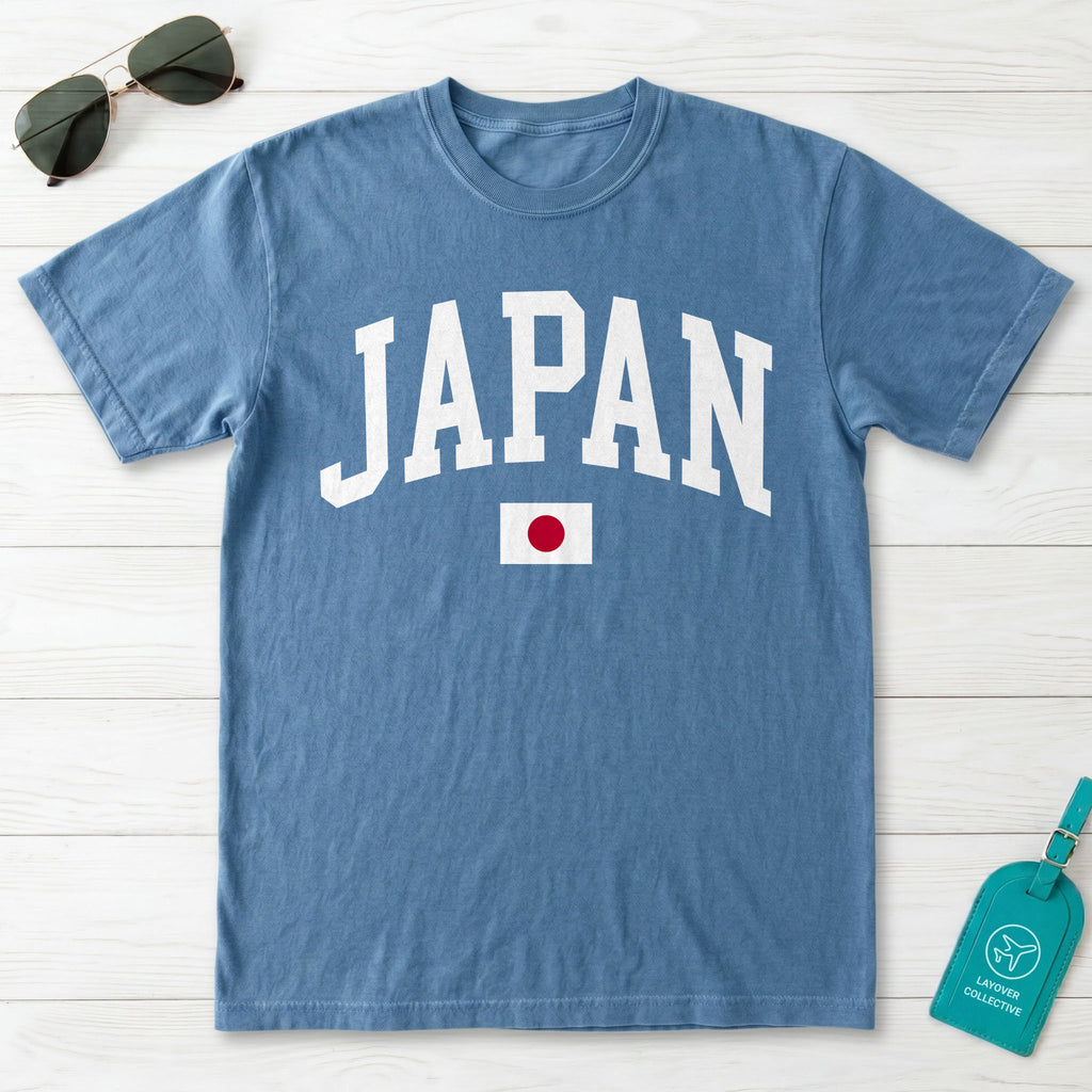 Japan Collegiate Flag T-Shirt