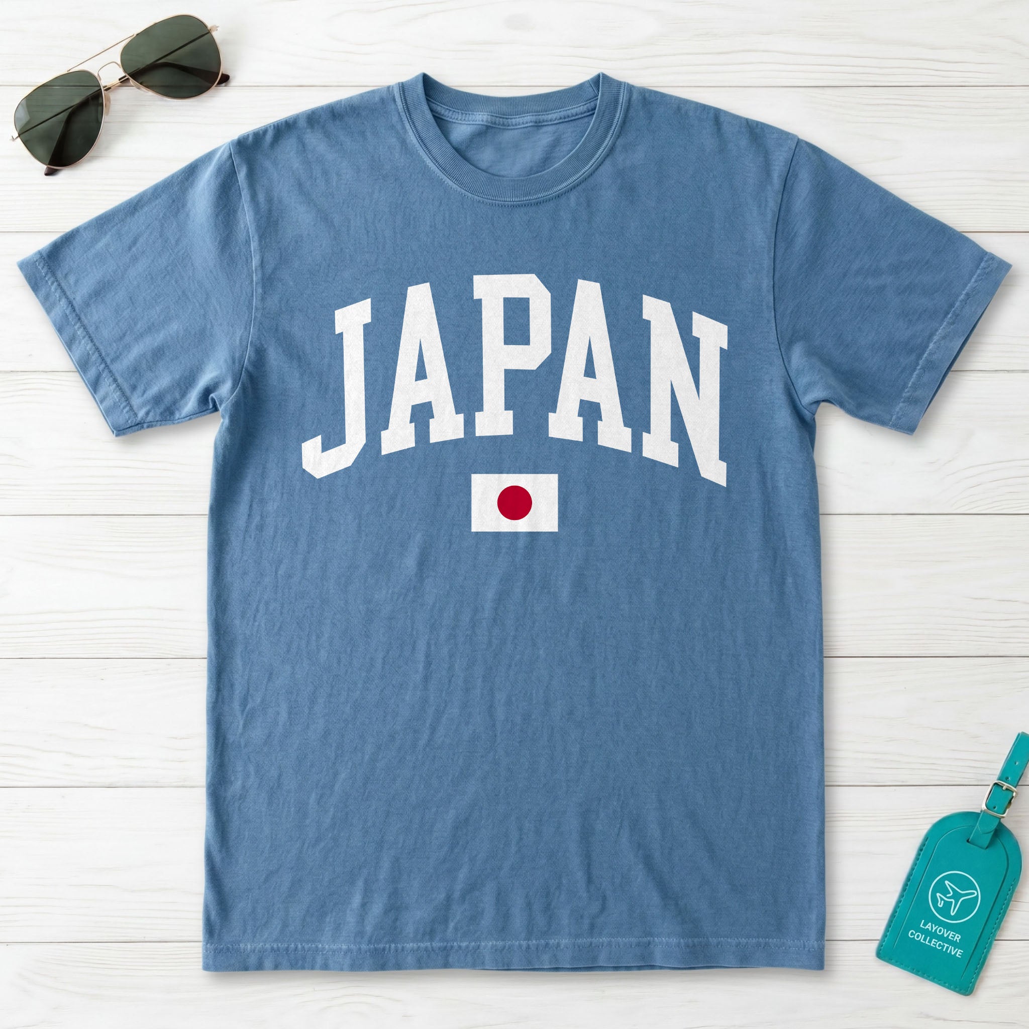 Japan Collegiate Flag T-Shirt