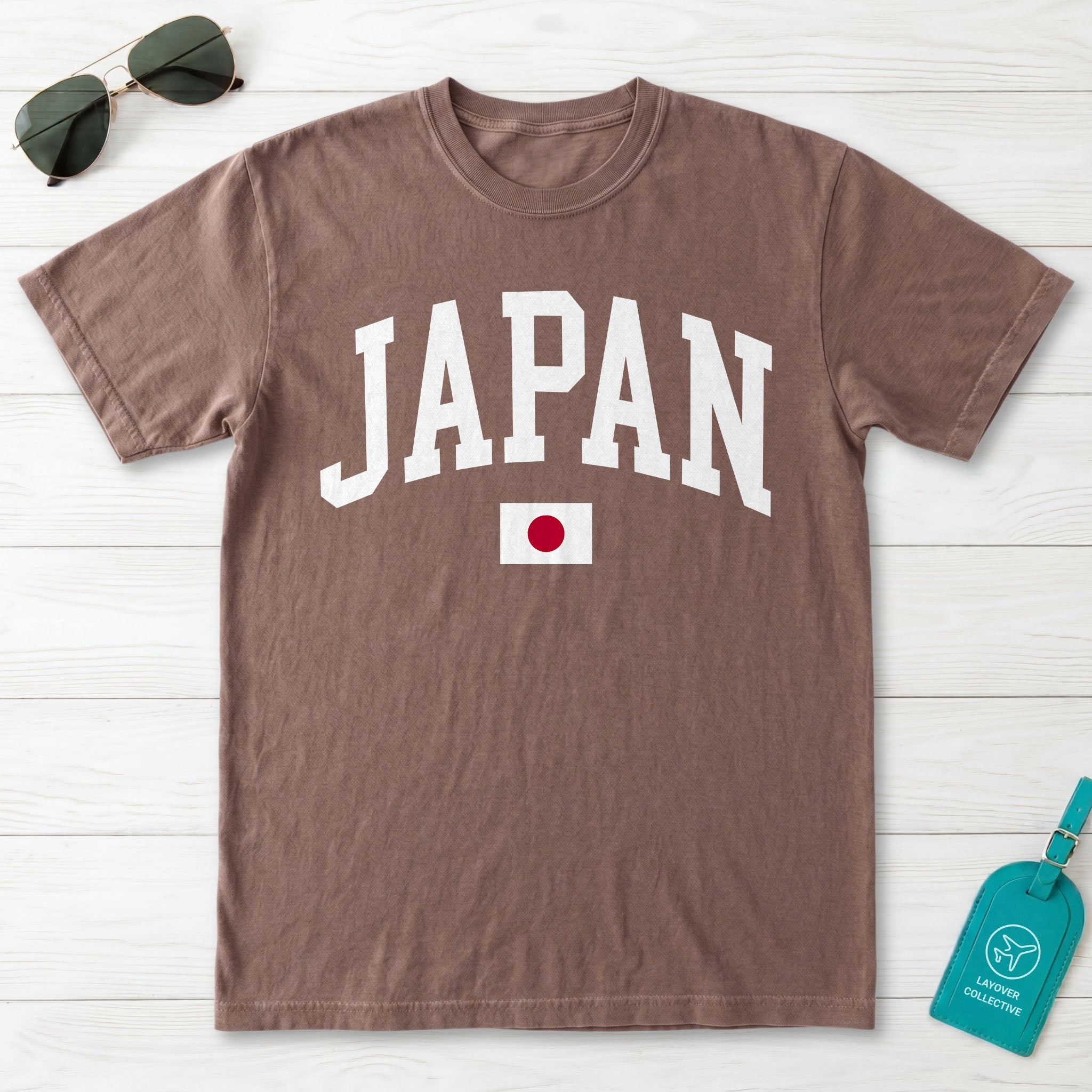 Japan Collegiate Flag T-Shirt