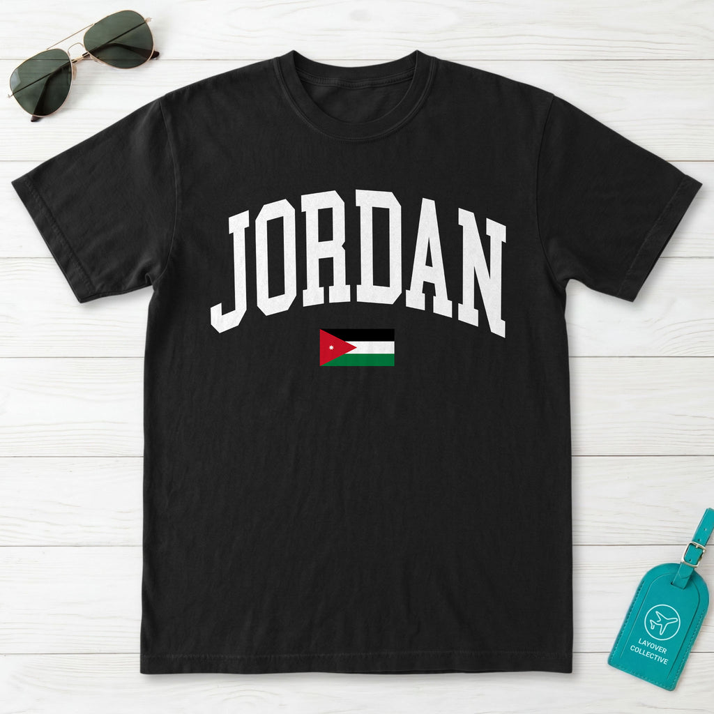 Kuwait Collegiate Flag T-Shirt