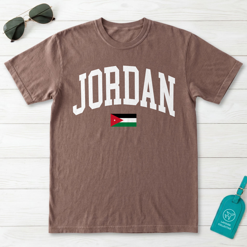 Jordan Collegiate Flag T-Shirt