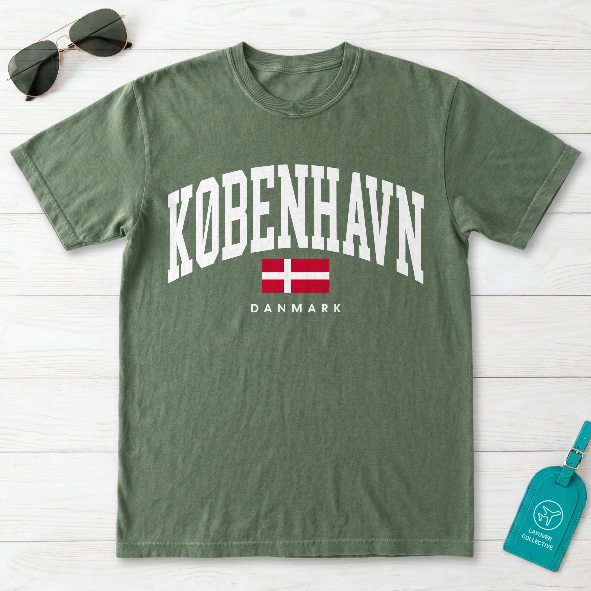 Copenhagen Collegiate T-Shirt