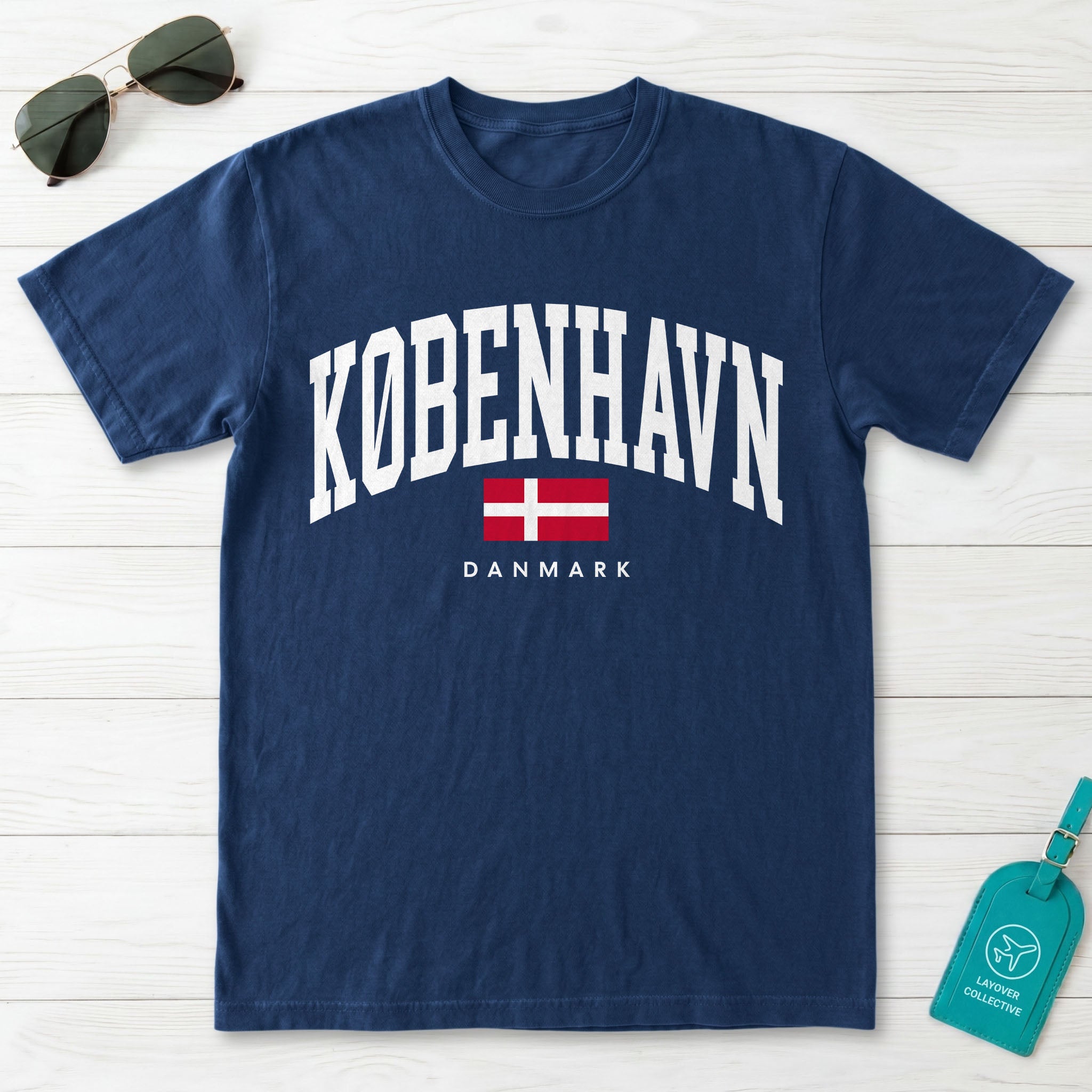 Copenhagen Collegiate T-Shirt