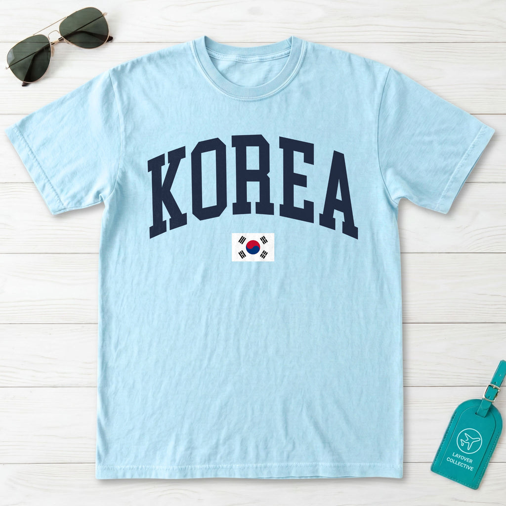 Korea Collegiate Flag T-Shirt