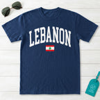Lebanon Collegiate Flag T-Shirt