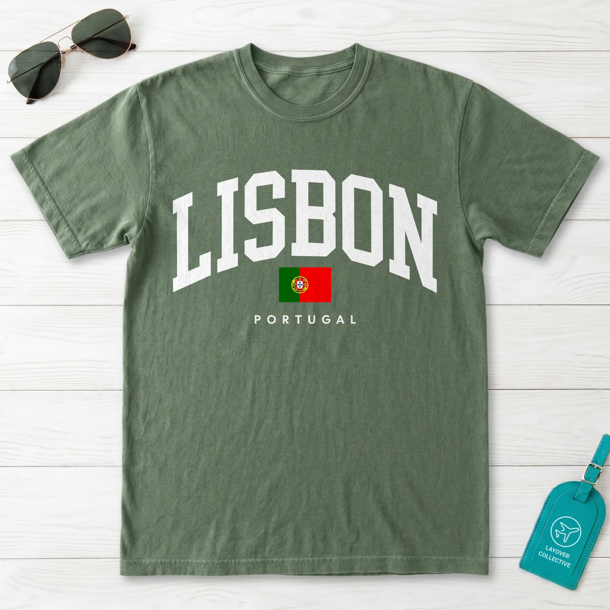 Lisbon Collegiate T-Shirt