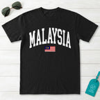 Malaysia Collegiate Flag T-Shirt