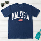 Malaysia Collegiate Flag T-Shirt