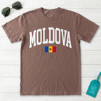 Moldova Collegiate Flag T-Shirt